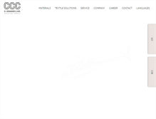 Tablet Screenshot of ccc-fabrics.com